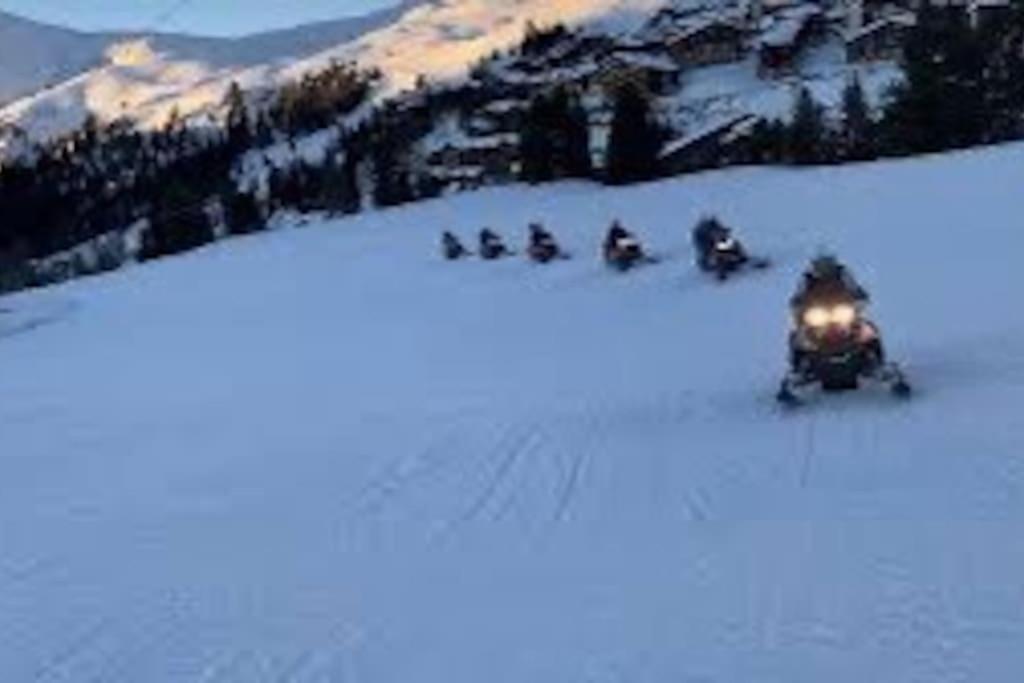 Appartement Belle Plagne Et Parking La Plagne Bagian luar foto