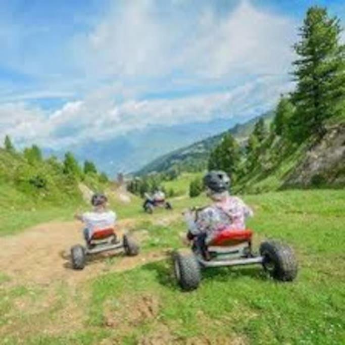 Appartement Belle Plagne Et Parking La Plagne Bagian luar foto