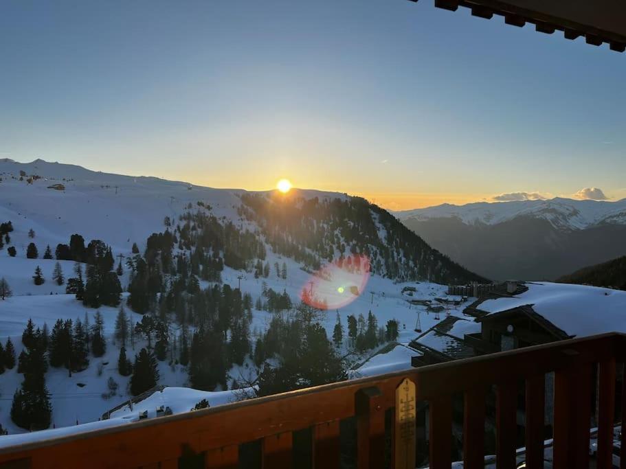 Appartement Belle Plagne Et Parking La Plagne Bagian luar foto