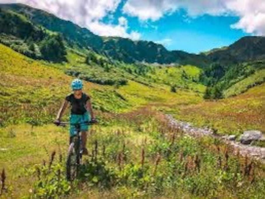 Appartement Belle Plagne Et Parking La Plagne Bagian luar foto