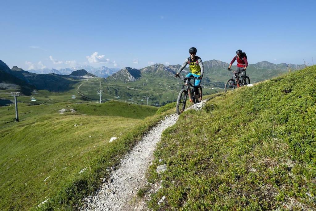 Appartement Belle Plagne Et Parking La Plagne Bagian luar foto