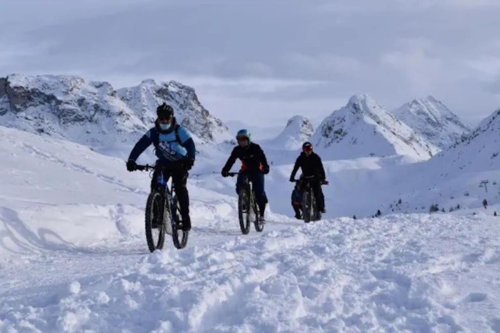 Appartement Belle Plagne Et Parking La Plagne Bagian luar foto