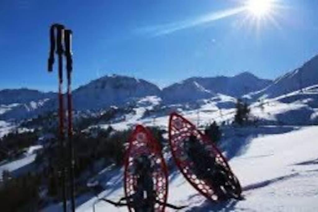 Appartement Belle Plagne Et Parking La Plagne Bagian luar foto